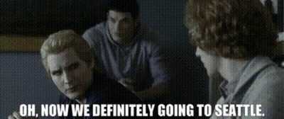 Group Sitting Around Table Oh Now We Definitely Going To Seattle GIF