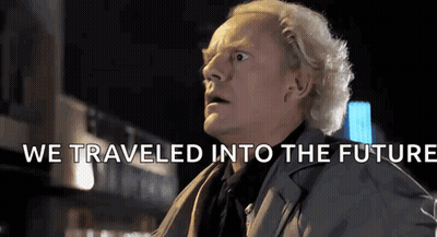Group Sitting In Car With Roads Text GIF