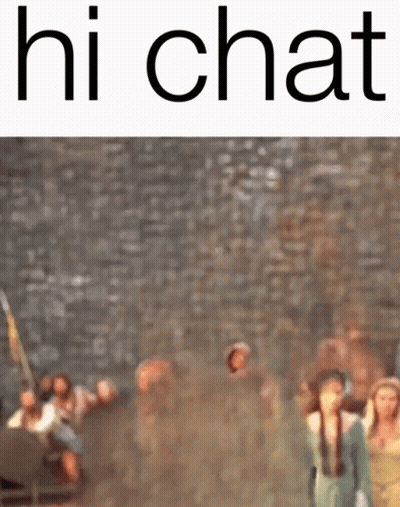 Group Standing In Front Of Brick Wall GIF