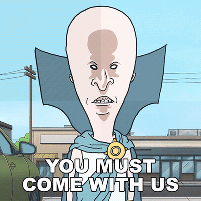Group Standing In Front Of Join Us The Council Sign GIF