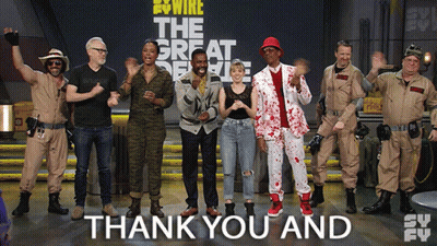 Group Standing Saying Thank You GIF