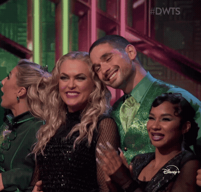Group Standing Together #DWTS GIF