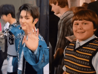 Group Standing Together One In Blue Jacket GIF