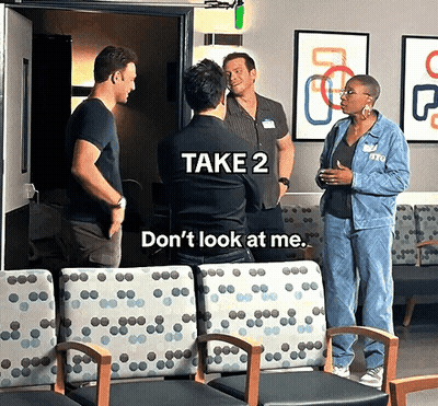 Group Take 2 Don't Look At Me GIF