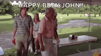 Group Walking In Park Man Standing At Table GIF