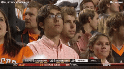 Group Watching Alabama Vs Tennessee Game On ESPN GIF