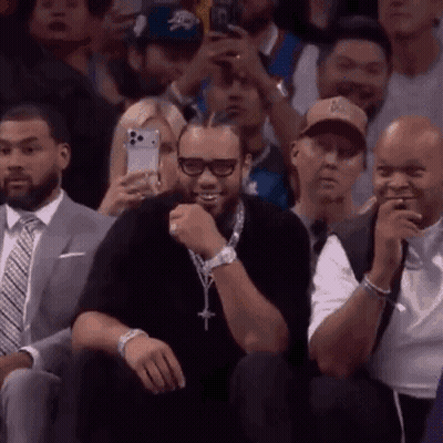 Group Watching Game In Stadium GIF