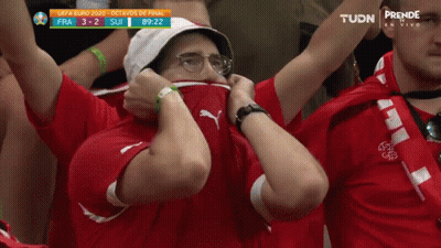 Group Watching Soccer Game Score 3-2 GIF