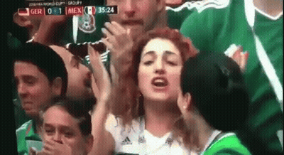 Group Watching Soccer Mexico Vs Germany GIF