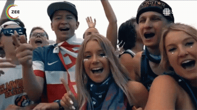 Group With Zee Shirt GIF