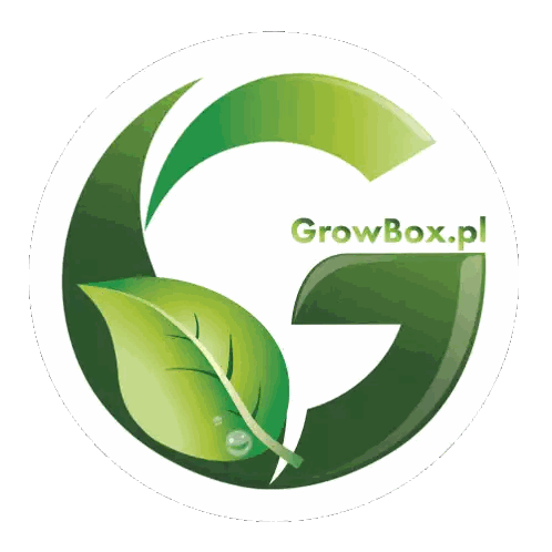 Growbox Green Leaf Logo Sticker