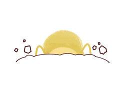 Growing Plant Peanut Seed Peeking Animation GIF