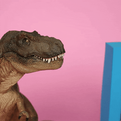 Growling Dino Yea GIF