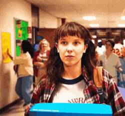 Grown Up Eleven Happily Waving GIF