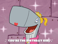 Grown Up Happy Birthday Daughter Pearl Krabs GIF