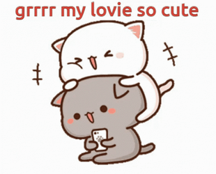 Grr Cute Milk And Mocha GIF