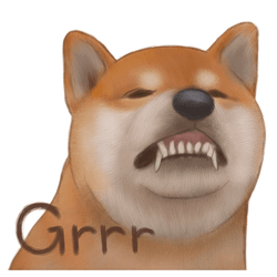 Grr Dog Sharp Teeth GIF