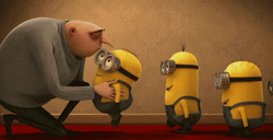 Gru's Goodnight Kiss You GIF