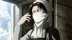 Gruesome Levi Ackerman  GIF