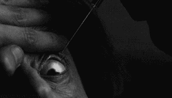 Gruesome Pinning Eyes GIF