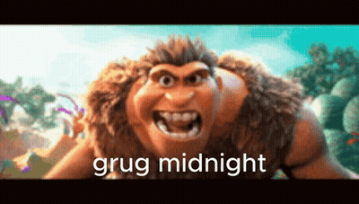 Grug Midnight Caveman GIF