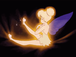 Grumpy Cute Tinkerbelle GIF