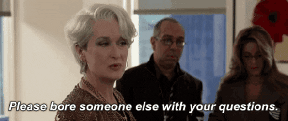 Grumpy Meryl Streep Miranda Priestly Nonchalant GIF
