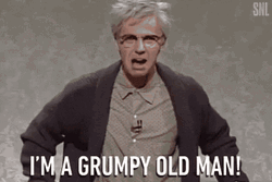 Grumpy Old Men Dana Carvey SNL GIF