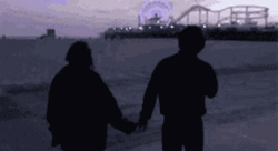 Grunge Aesthetic Couple Walking Together GIF