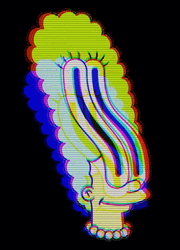 Grunge Aesthetic Marge Simpson GIF