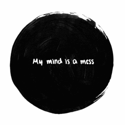 Grunge Aesthetic My Mind Is Mess GIF
