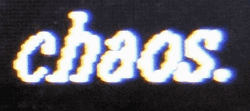 Grunge Chaos Animated Text GIF