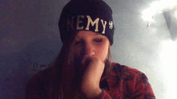 Grunge Fashion Teenage Girl Scream GIF