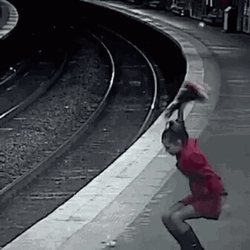 Grunge Train 90S Aesthetic Rage Girl GIF