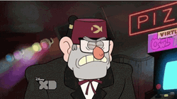 Grunkle Stan Shocked No Reaction