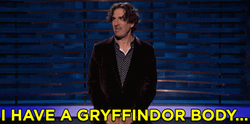 Gryffindor Body But Hufflepuff Soul GIF