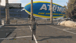 GTA Jumping Across Fence  GIF