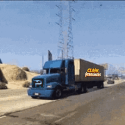 GTA Truck Explosion GIF