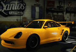  Gta5 Yellow Comet S2 Transformation GIF