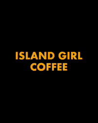 Guam Animated Island Girl Coffee