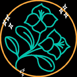 Guam Animated Mandala Flower