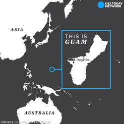 Guam Map With Data