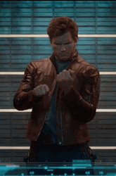 Guardians Of The Galaxy Star-Lord Flipping Off GIF