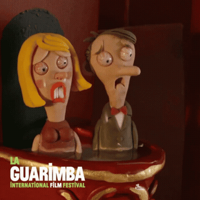 Guarimba International Film Festival Poster Man And Woman GIF