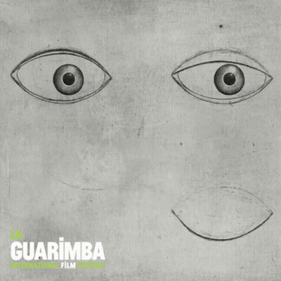 Guarimba International Film Festival Poster With Four Eyes GIF