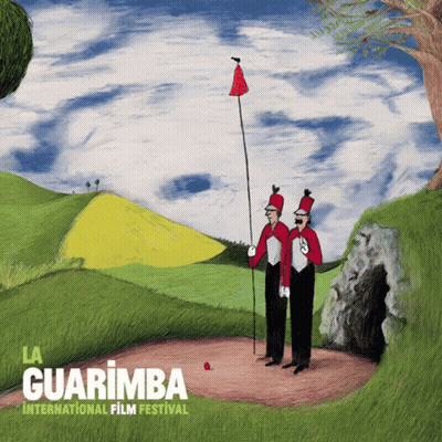 Guarimba International Film Festival Two Men Playing Golf GIF