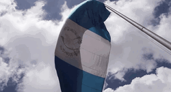 Guatemala Flag Slow Motion