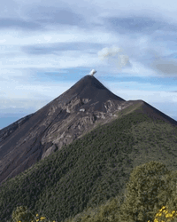 Guatemala Volcán De Fuego Ash