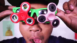 Guava Juice Fidget Spinner GIF