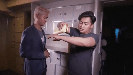 Guava Juice Pouring Lotion On Body GIF